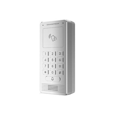 Audioportero IP (SIP), Antivandálico, apertura por código, llamada y/o tarjeta, teclado iluminado | GDS-3705