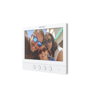 Monitor adicional 7" para Videoportero TurboHD / Botónes Mecanicos / Compatible con DSKIS212 / DSKB2412TIM | DS-KH2230T