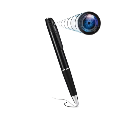 Cámara Oculta en Bolígrafo (Spyce Camera) /  Full HD / Grabación de Video y Audio / Captura de Fotos / Soporta Memoria Micro-SD de hasta 64G / Tiempo de Carga Aprox. 1 hora / Tiempo de Trabajo 120 min. / Incluye Cable de Carga. | W8
