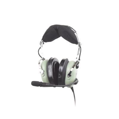 Auriculares con atenuación de ruido pasivo para radios aéreos en helicópteros | H10-13H