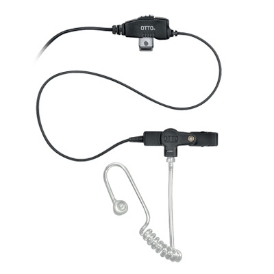 Kit de Micrófono-Audífono PLUS de 1 cable para KENWOOD NX-340/320/420, TKD-340, TK-3230/3000/3402/3312/3360/3170 | E1-EA2KA131