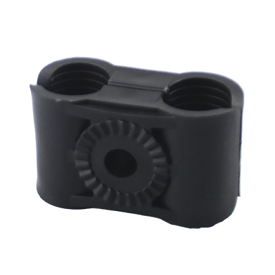 Paquete de 10 Sujetadores Plasticos Para Cable Coaxial de 1/2" | CB-12