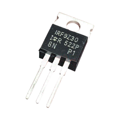 Transistor de Potencia MOSFET, Canal P, 50 Volt, 18 Amp., 0.14 Ohm, 74 Watt, TO-220AB, para Analizador III. | IRF9Z30