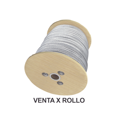 Cable de Retenida de 1/4", Resistencia 2154 Kg, 7 hilos (Carrete de 1500 metros). | S-RET-635CAM/1500