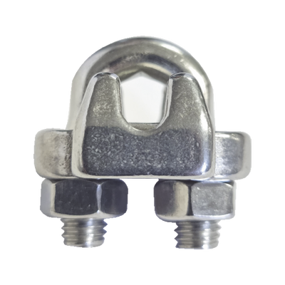 Nudo/ Perro/ Abrazadera Acero Forjado para Cable de 3/16", Acero Inoxidable. | NUDO-316-FJSS