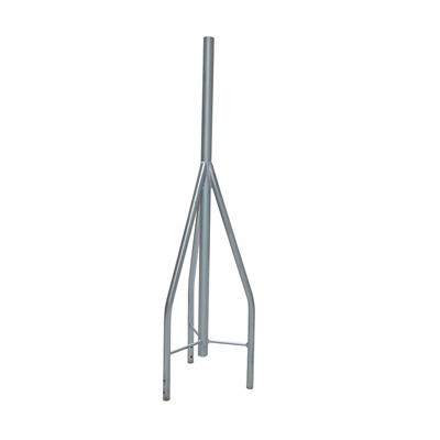 Tramo de remate / copete, tubo industrial 1 1/4" con tubo central 1 7/8", galvanizado por electrólisis | SCZ-35