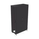 Gabinete Profesional para Telecomunicaciones de 45UR, 1200 mm Profundidad, Incluye 2 Organizadores Verticales de 45 Unidades de Rack, Se envía el Gabinete Armado. | LP-60120-45U-R2