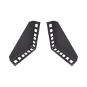 Par de Sujetadores para Instalación de Equipo Rackeable en Placa o Pared (hasta 2U), Puede soportar 10 Kg | LP-RACK-ADAP