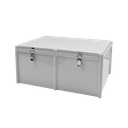 Gabinete Plástico para Exterior (IP65) de 560 X 380 x 265 mm Cierre por broche. | TXG-02-35JK