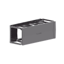 Organizador de Cables Horizontal PatchRunner™, Sencillo (Solo Frontal), Para Rack de 19in, 4UR | PR2HF4