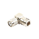 Adaptador en Ángulo Recto de Conector TNC Macho a N Hembra, Níquel/ Oro/ Teflón. | RFT-1234-11