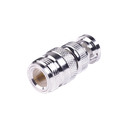 Adaptador en Linea para 50 Ohm, de Conector N Hembra a BNC Macho, Plata /Oro /Teflón. | RFN-1038-1
