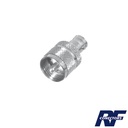 Adaptador en Línea para 50 Ohm, Conector BNC Hembra-UHF Macho (PL-259), Níquel/ Plata/ Delrin. | RFB-1137