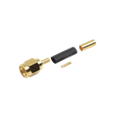 Conector SMA Macho Inverso de Anillo Plegable para Instalar en Cables RG-174/U y RG-316/U. | RP-3000-1B