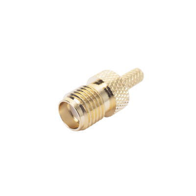 Conector SMA Hembra Inverso de anillo plegable para cable RG-174/U, BELDEN 8216. | RP-3050-1B