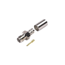 Conector SMA Hembra de Anillo Plegable para Cables RG-8/X, LMR-240, 9258, Niquel/Oro/Teflón. | RSA-3050-X