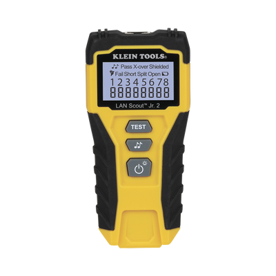 Tester  de Cable LAN Scout™ Jr. 2/ Para: Prueba aprobada/ Error de Cableado/ Falla de Circuito Abierto o Cortocircuito/ Par Dividido/ Blindaje. | VDV526200