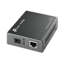Convertidor Fibra Óptica Monomodo o Multimodo / 1 Puerto SFP 1000 Mbps / 1 Puerto RJ45 10/100/1000 Mbps / Plug and Play | MC220L