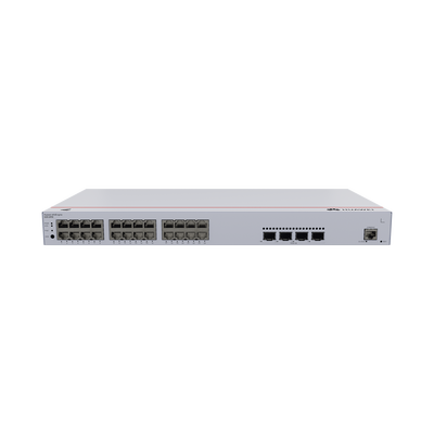 Switch de Acceso eKit Administrable / Capa 2 / 24 Puertos PoE+ Gigabit + 4 Puertos SFP+/SFP + Puerto de Consola  / Poe Perpetuo / Presupuesto PoE 400 W / Sin Licenciamiento | S220-24P4X