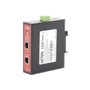 Splitter PoE IN hasta 90 W / Salida DC 12v/16V/24v o 48V / Carcasa metálica / Industrial soporte para riel DIN / Aplicaciones CCTV | WIPOE55SBTIDC