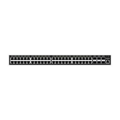 Switch Gigabit  Administrable / 48 puertos 10/100/1000 Mbps + 6 Puertos SFP+ / Compatible con GWN Cloud. | GWN7806