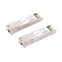 Transceptores Ópticos Bidireccionales SFP+ (Mini-Gbic) / Monomodo 1490 & 1550 nm / 10 Gbps / 10GBASE-BX / Conector LC/UPC Simplex / DDM / Hasta 80 km / 2 Piezas | LP-SFP-BD-10G-80