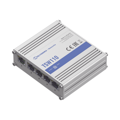Switch Industrial No-Administrable 5 puertos Gigabit | TSW110