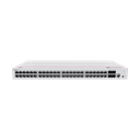 Switch de Acceso Gigabit Administrable PoE Capa 2 / 48 puertos 10/100/1000 Mbps (PoE) / 4 Puertos 1GE SFP Uplink / ERPS / IMGP Snooping / DHCP Snooping / PoE Perpetuo / 380W / Administración Nube Gratis | S220-48P4S