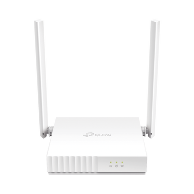 Router Inalámbrico WISP, 2.4 GHz, 300 Mbps, 2 antenas externas omnidireccional 5 dBi, 2 Puertos LAN 10/100 Mbps, 1 Puerto WAN 10/100 Mbps | TL-WR820N