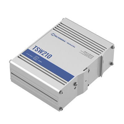 Switch Industrial No-Administrable 8 puertos Gigabit, 2 SFP 1G | TSW210