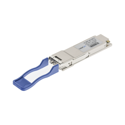Transceptor Óptico QSFP+ (Mini-Gbic) / Monomodo 1310 nm / 40 Gbps / 40GBASE-LR4 / Conectores LC/UPC Dúplex / DDM / Hasta 10 km | LP-QSFP-40G-SM-10