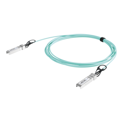 Cable AOC SFP+ de 1&10 Gbps a 1&10 Gbps / Cable de fibra óptica Activo / Longitud: 10 metros | LP-AOC-10G-10M
