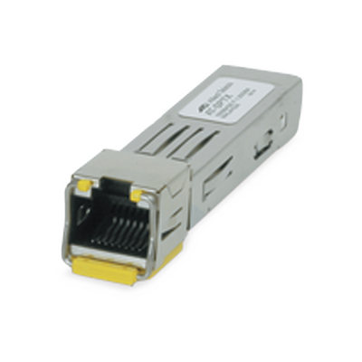 Transceptor MiniGbic SFP 10/100/1000 Mbps, distancia 100 m conector RJ-45 **TAA = Trade Act Agreement Compliant | AT-SPTX-90