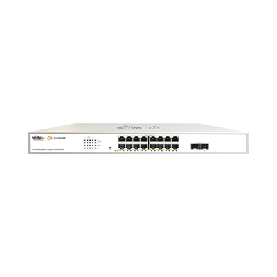 Switch Administrable PoE  / 16 puertos PoE af/at Gigabit /  2 x SFP Gigabit / Administración Cloud Gratuita / Presupuesto 240 W | WI-PCES318GF