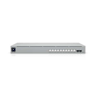 USW Pro XG 10 PoE Switch PoE+++ Capa 3 Etherlighting™ de 10 Puertos 10GbE (Todos PoE+++) y 2 Puertos SFP+ con Disponibilidad PoE de 400W | USW-PRO-XG-10-POE