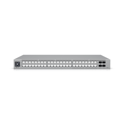 UniFi Switch Pro Max 48 – Switch Capa 3 con 48 Puertos (16 × 2.5 GbE y 32 × 1 GbE), 4 Puertos SFP+ 10G y Pantalla Informativa Integrada | USW-PRO-MAX-48