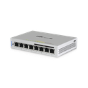 Switch UniFi Administrable capa 2 de 8 puertos Gigabit (4 Puertos Gigabit PoE 802.3af y 4 puertos Gigabit ethernet) 60W | US-8-60W
