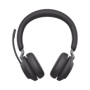 Jabra Evolve2 65, Auricular stereo versión UC con aislamiento de ruido activa, dongle USB-A indicador de ocupado (Busylight) (26599-989-999) | EVOLVE2-65-STEREO-UC-BK-A