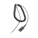 Cable adaptador para diademas modelo HT101, HT201 y HT202 para compatibilidad con teléfonos Grandstream, análogos, digitales, etc. | QD03