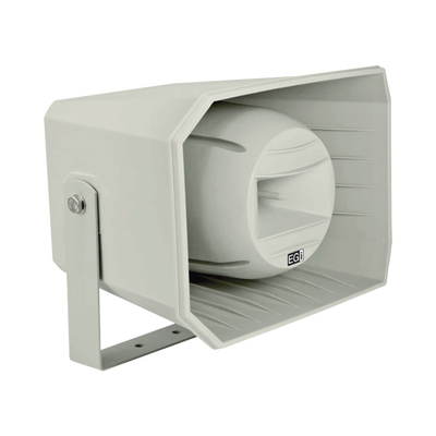 Bocina HiFi PoE Ethernet IP, de 2 vias 30W, grado de protección IP66 Gris Claro | 1601