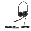 Diadema Alámbrica UH34 Dual de Yealink USB Compatible con Teléfonos IP y Computadoras. | UH34-DUAL-UC