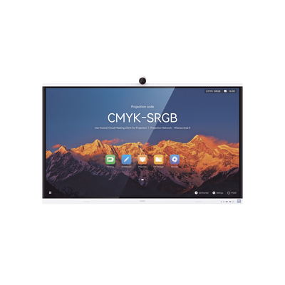 HUAWEI IdeaHub S2, Pantalla interactiva para Colaboración Inteligente, 65", 4K UHD, Harmony OS, Wi-Fi 6, Cámara inteligente, Funcionalidad BYOM. | IHS2-65SA