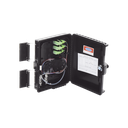 Cierre de Empalme para 24 Fusiones de Fibra Óptica, Interior/Exterior, con 8 Acopladores SC/APC y Splitter 1x8 SC/APC Incluido, IP65 | LP-FAT08