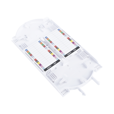Charola de Empalme para Fibra Óptica, 24 Empalmes, para Uso con FOSC-220J-A104 | FOST-220J-A104