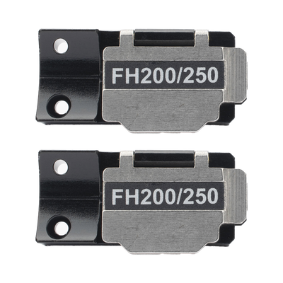 Par de Holders para Fibra Óptica 250 Micras para Fusionadora LinkedPRO LP-FS-PRO-X6 | LP-FH-250