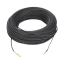 Rollo de Fibra Óptica Drop Redonda G657A2 Monomodo Simplex de 150 Metros (492.13 Pies) con Conectores SC/APC-SC/APC para Instalaciones Aéreas, Subterráneas o a la Intemperie | LP-150-SCA