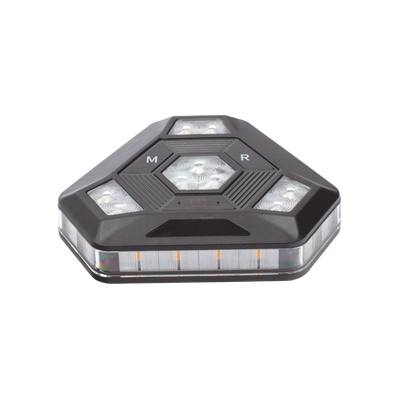 Luz Auxiliar Ámbar Ultra Brillante Para Automóviles, Motocicletas y Bicicletas Con Montaje Magnético | XLTE1985A