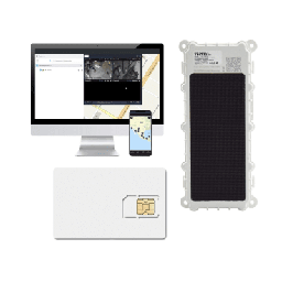 [TLP2SFBKIT] KIT Dispositivo de Seguimiento de Activos / Protección IP67 /  Recargable Li 9600 mAh / LTE Cat-M1/NB-IoT / Tamaño Compacto / Funciona con Energía Solar / + EPCOMGPSANUAL + SIM500MB2Y | TLP2SFBKIT