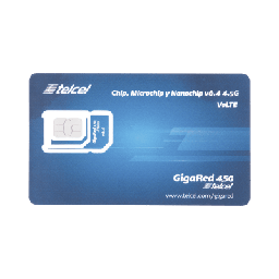 [SIM2GBTELCEL] SIM SYSCOM 2 GB mensual para dispositivos móviles 3G/4G (Telcel) 1 año de servicio (solo datos) | SIM2GBTELCEL