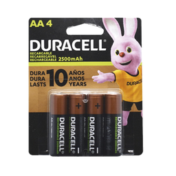 [MN1500B4] Batería Alcalina AA / DURACELL / 1.5 A No Recargable | MN1500B4
